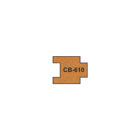 Proses CB-610 10 X Pre-Cut Cork Bed for R610 Short Straight Track
