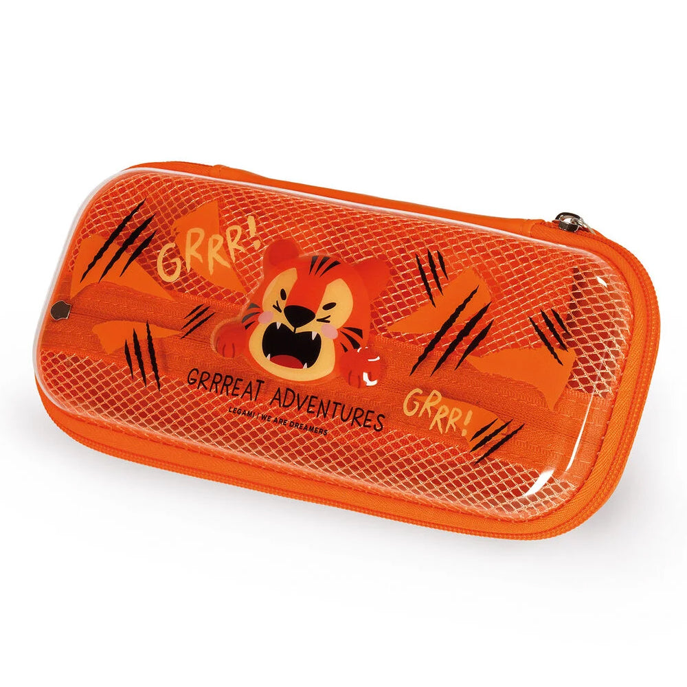 Legami Wonderwow Pencil Case - Tiger