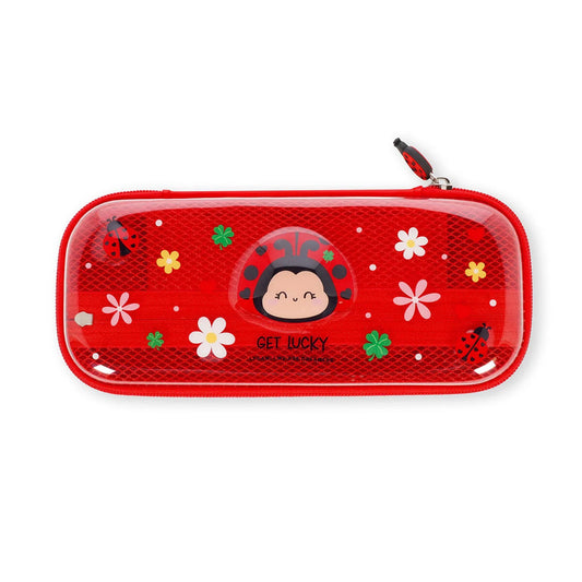 Legami Wonderwow Pencil Case - Ladybug/Ladybird
