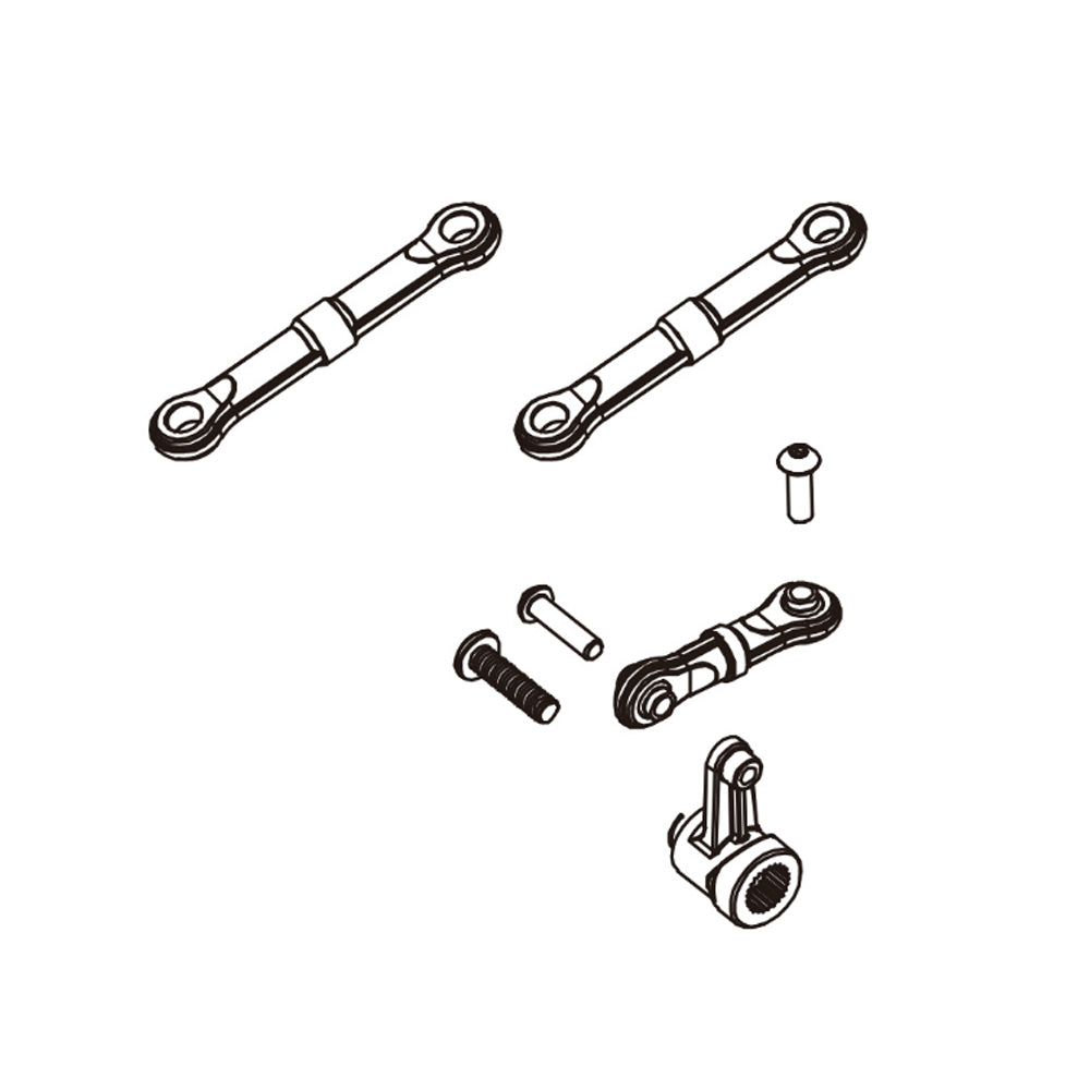 PD Racing Rear Upper Arm Left/Right w/Servo Saver Unit 1:16 303-008