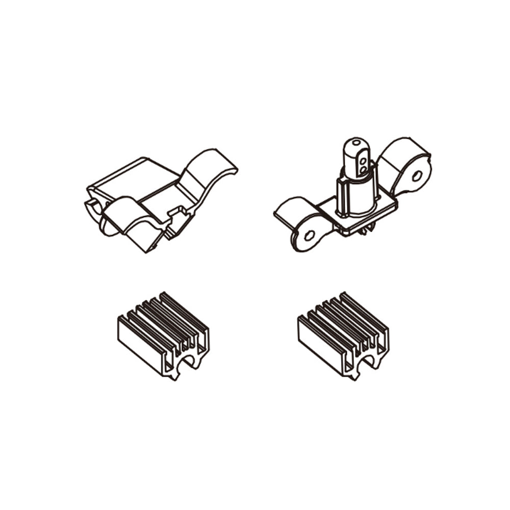 PD Racing Front Shock Absorber Frame Wire Clamp 1:16 303-025