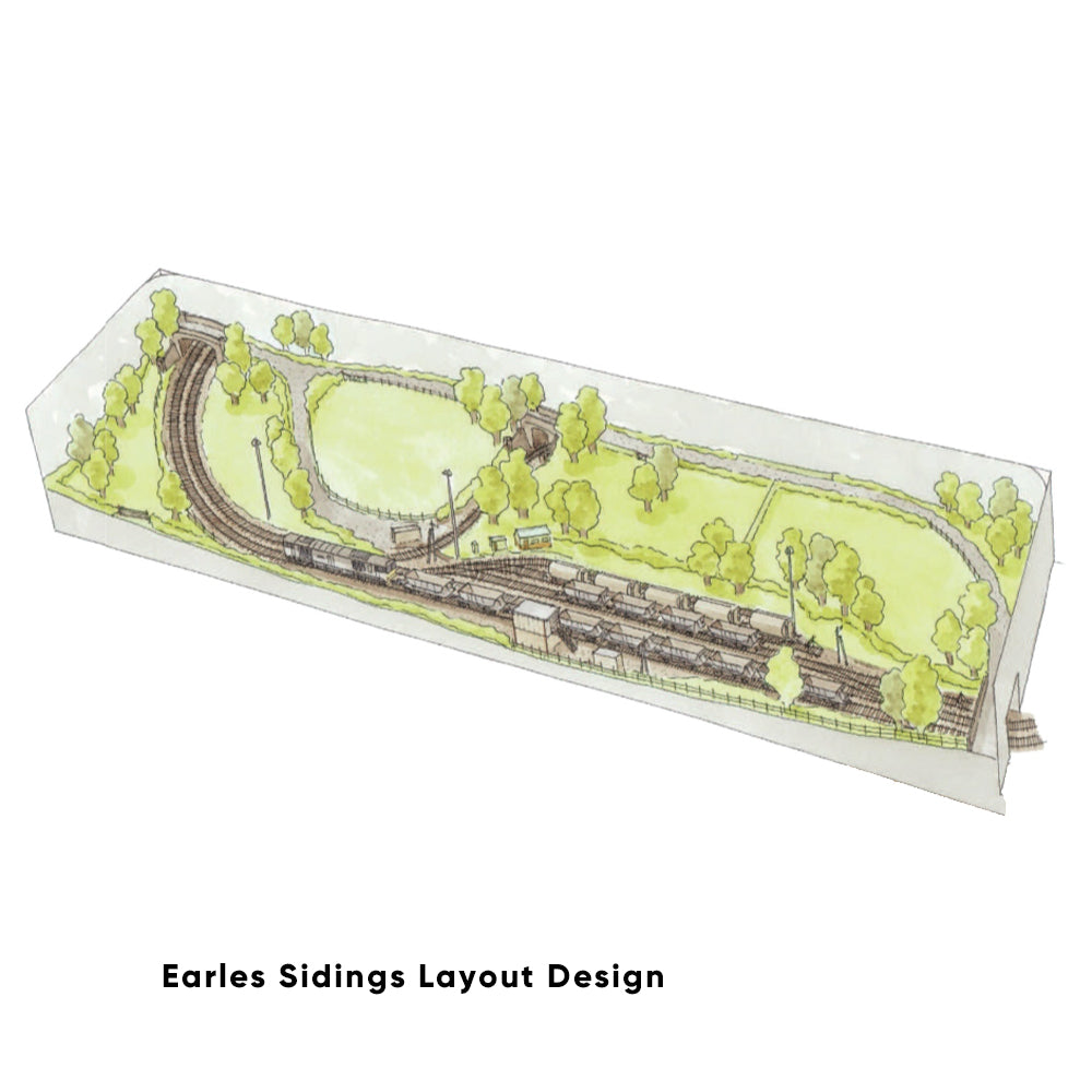 PECO Plan 11: Earles Sidings (Hope Valley Line) - Complete N-Gauge Track Pack