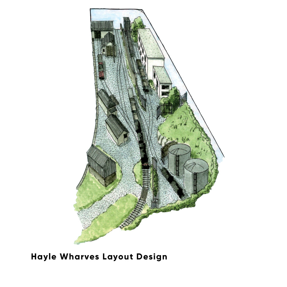 PECO Plan 5: Hayle Wharves - Complete N-Gauge Track Pack