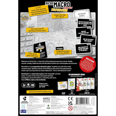 MicroMacro: Crime City - Showdown - Coop Detective Game - Age 12+ 1-4 Players