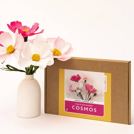 Bergin & Bath Cosmos Paper Flower Craft Kit