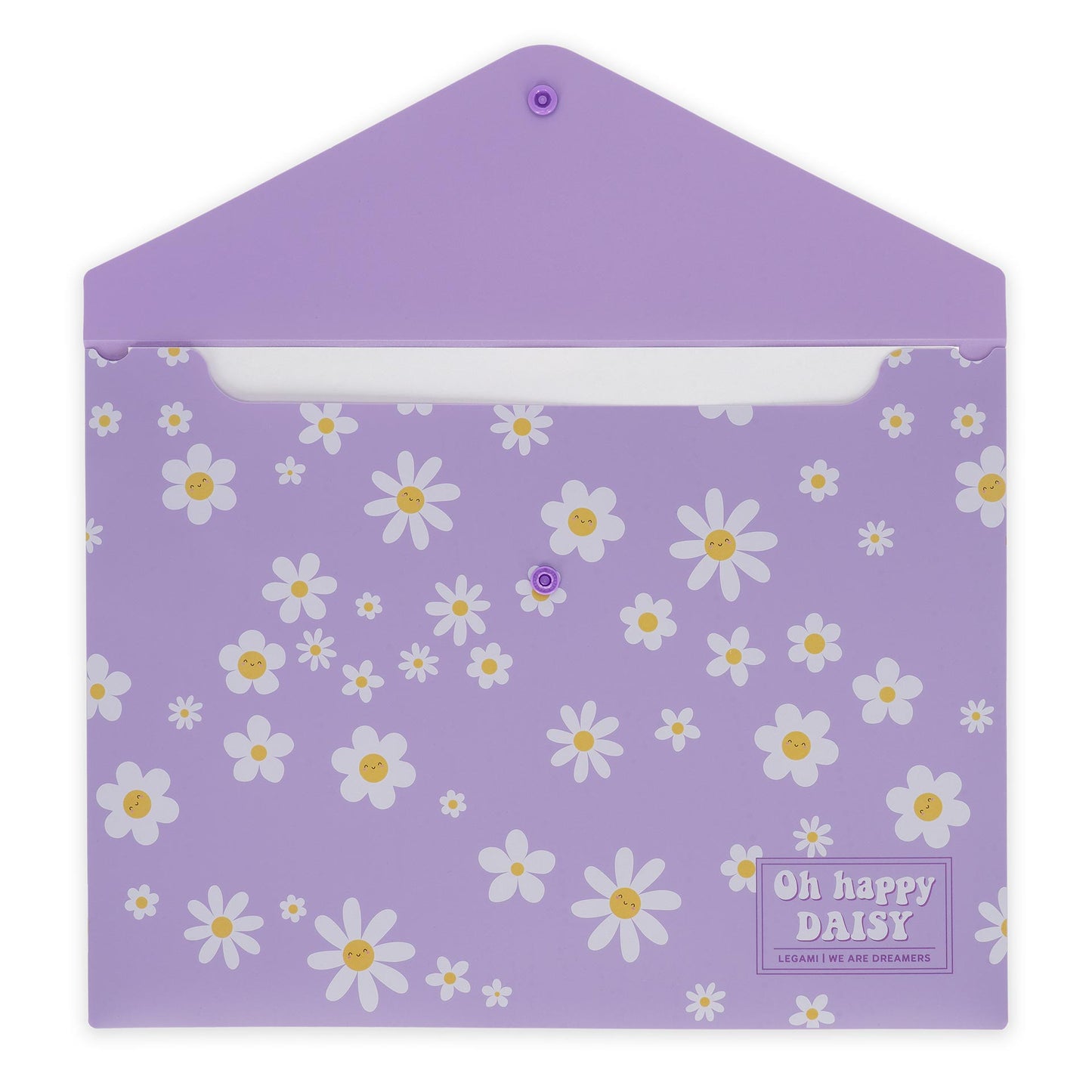 Legami Fold & Order Document Folder - Daisy
