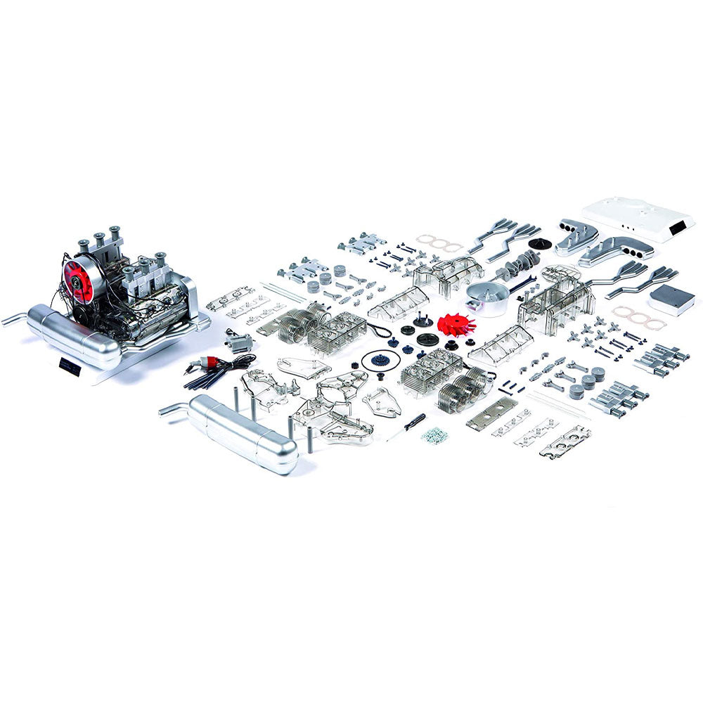 Franzis PFS020 Porsche Aircooled Flat Six Model Engine Kit 1:4 Scale