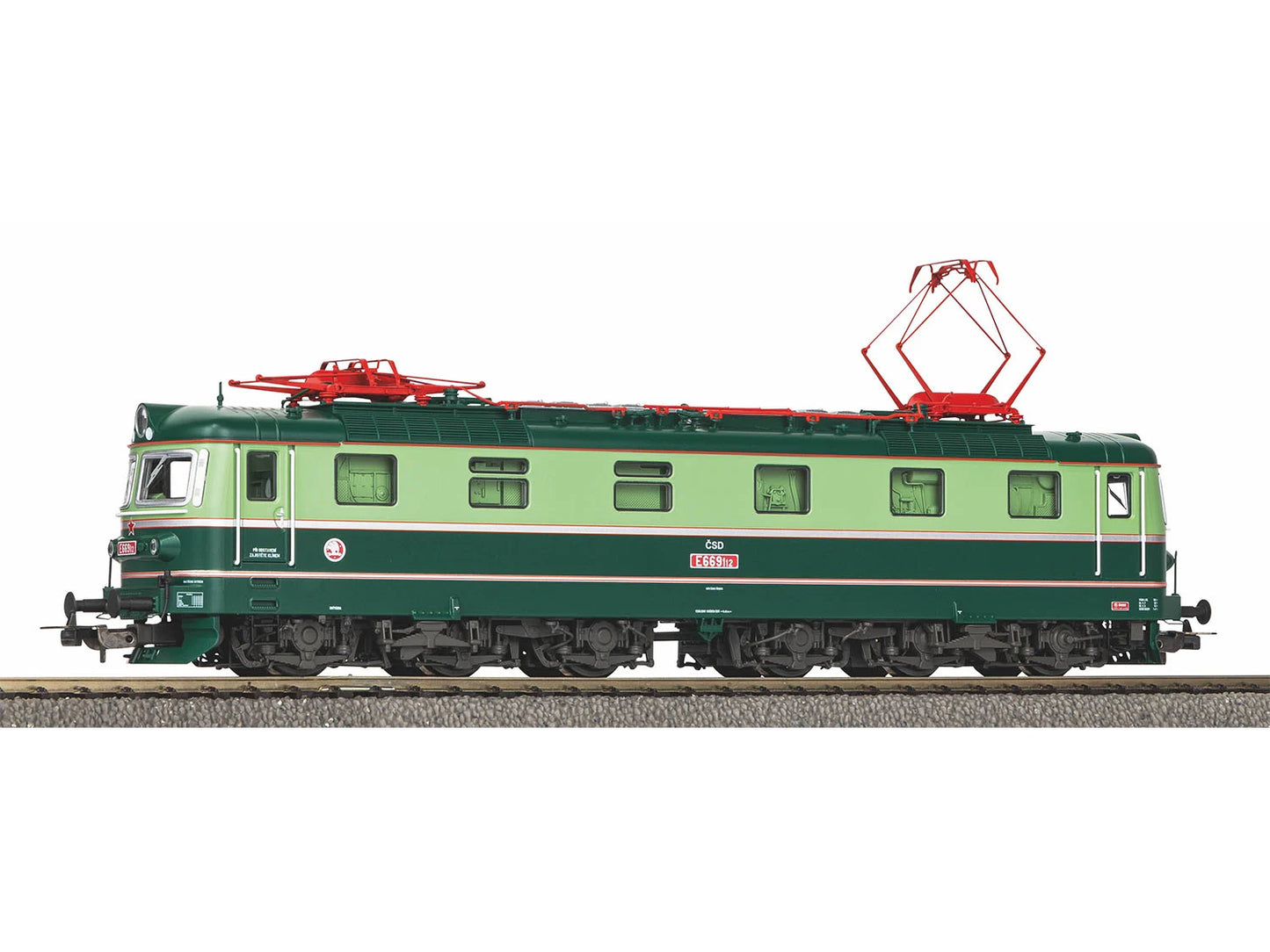 Piko Expert CSD E669.1 Electric Locomotive III (~AC-Sound) PK21023 HO Gauge