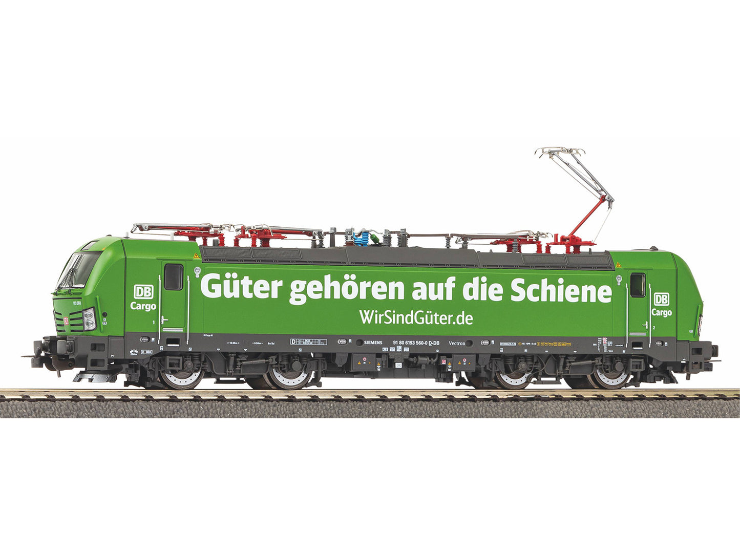 Piko Expert DBAG BR193 560 Electric Locomotive VI (~AC-Sound) PK21602 HO Gauge