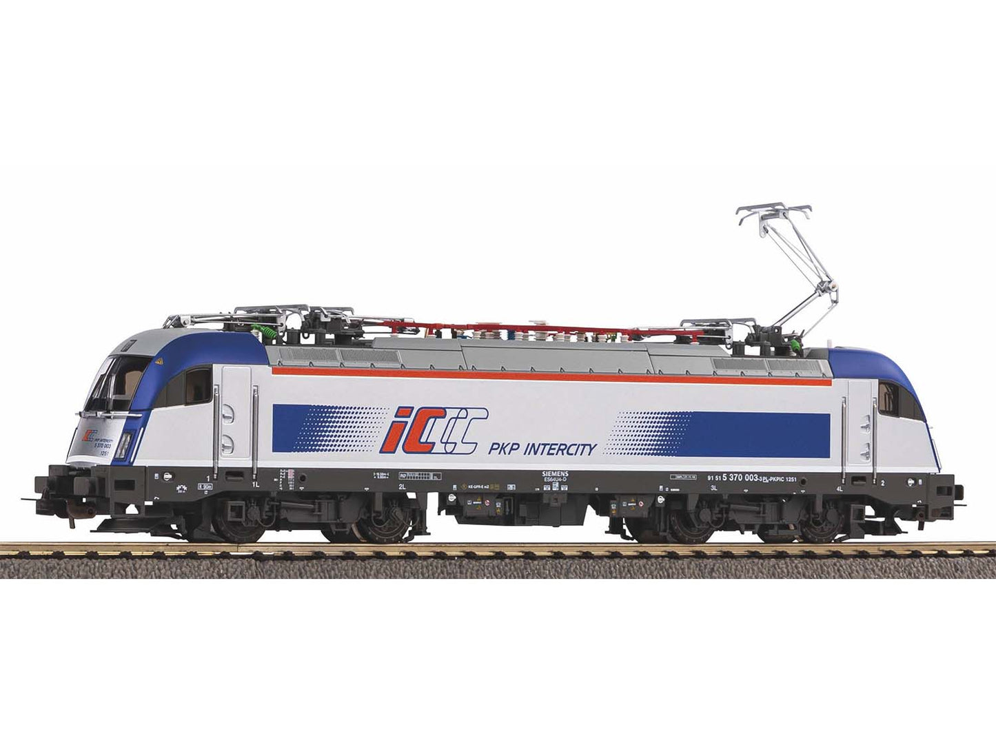 Piko Expert PKP IC Taurus Electric Locomotive VI (DCC-Sound) PK21616 HO Gauge