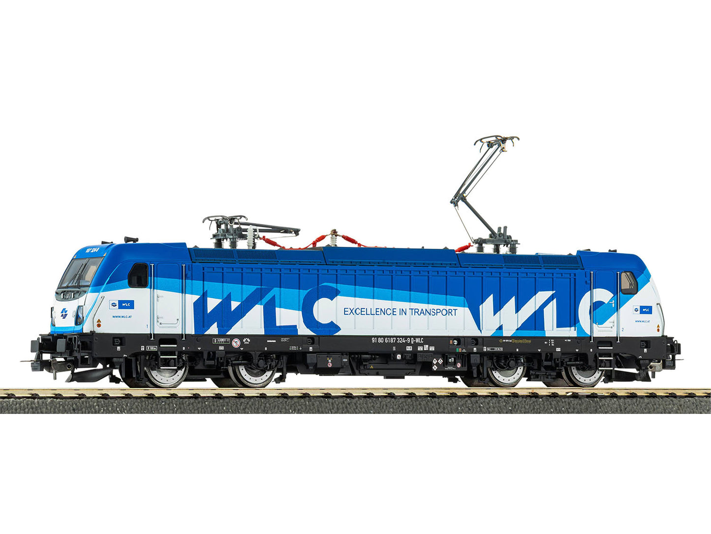 Piko Expert WLC BR187 Electric Locomotive VI (DCC-Sound) PK21732 HO Gauge
