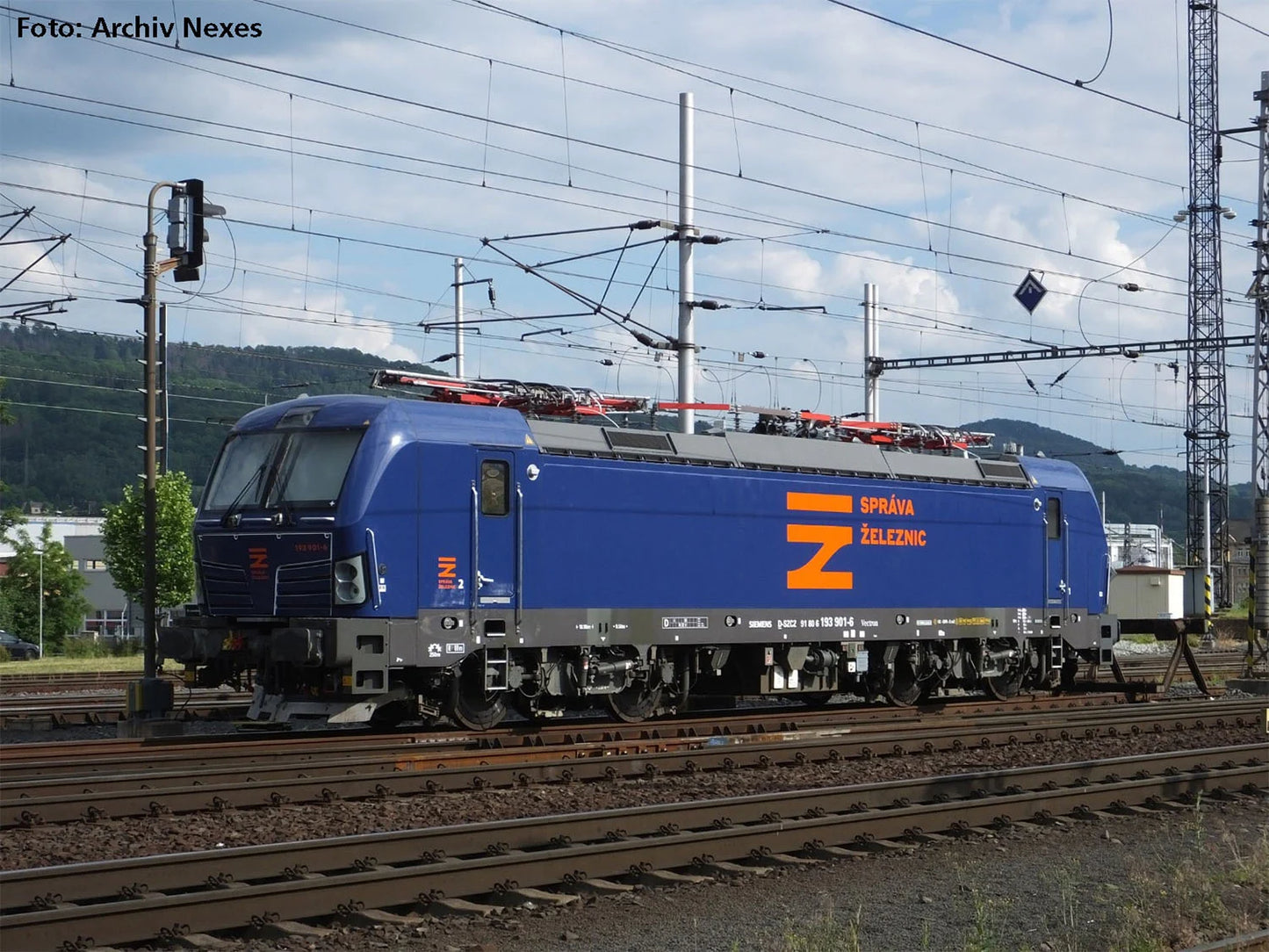 Piko Expert Sprava Zeleznic Vectron Electric Loco VI (AC-Sound) PK21736 HO Gauge