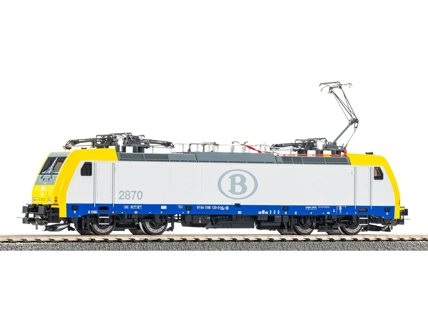 Piko Expert SNCB 186 Electric Locomotive VI PK21761 HO Gauge