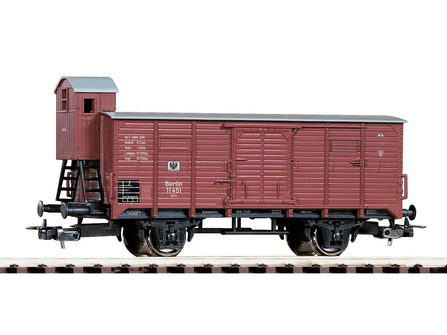 Piko Classic KPEV 4 Wheel Van w/Brakeman's Cab I HO Gauge PK24503