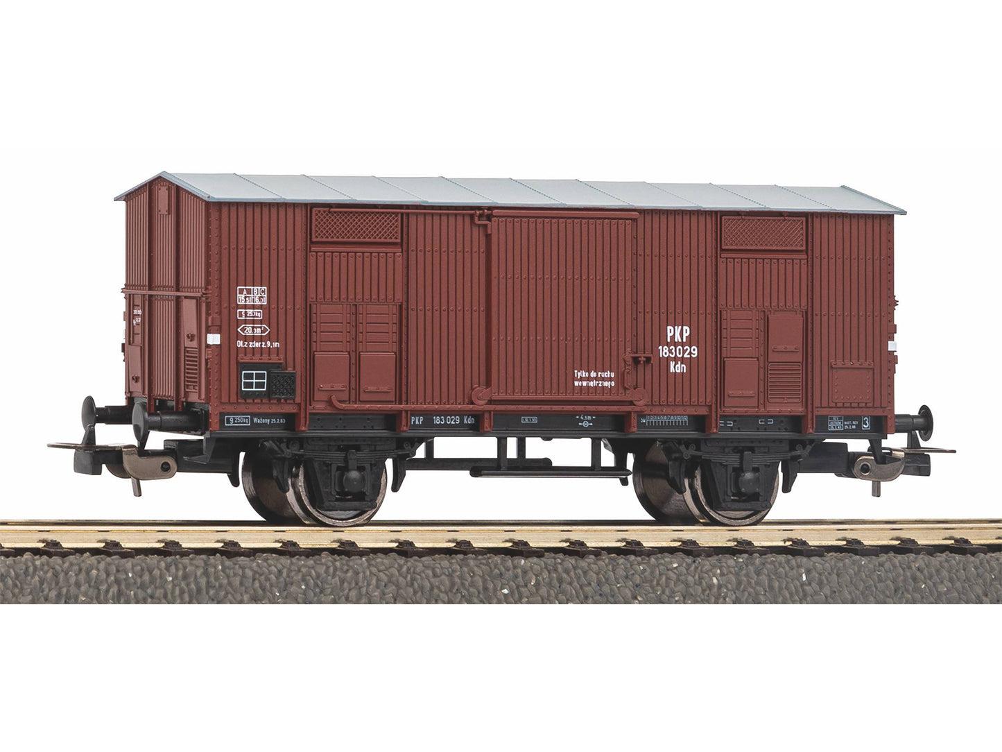 Piko Classic PKP (ex-FS) 4 Wheel Van III HO Gauge PK24512