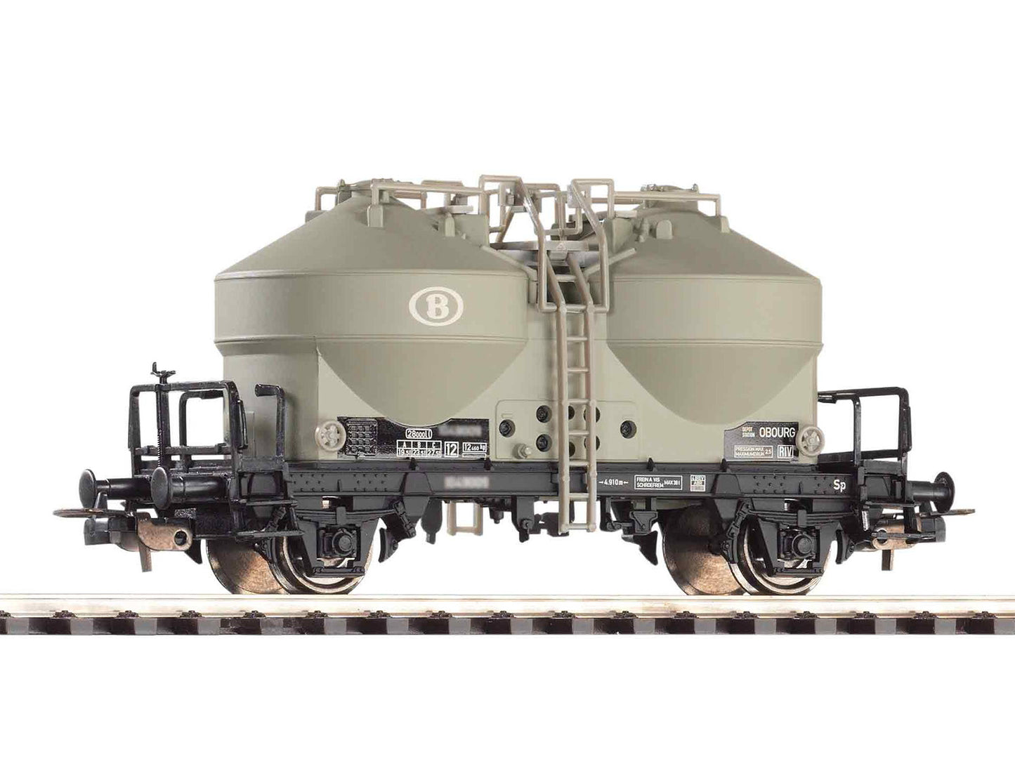Piko Classic SNCB Cement Silo Wagon III HO Gauge PK24534