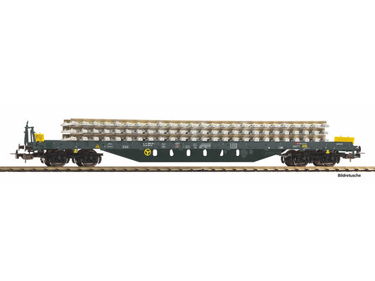 Piko Classic CH-SBB Bogie Flat Wagon w/Track Load VI PK24547 HO Gauge