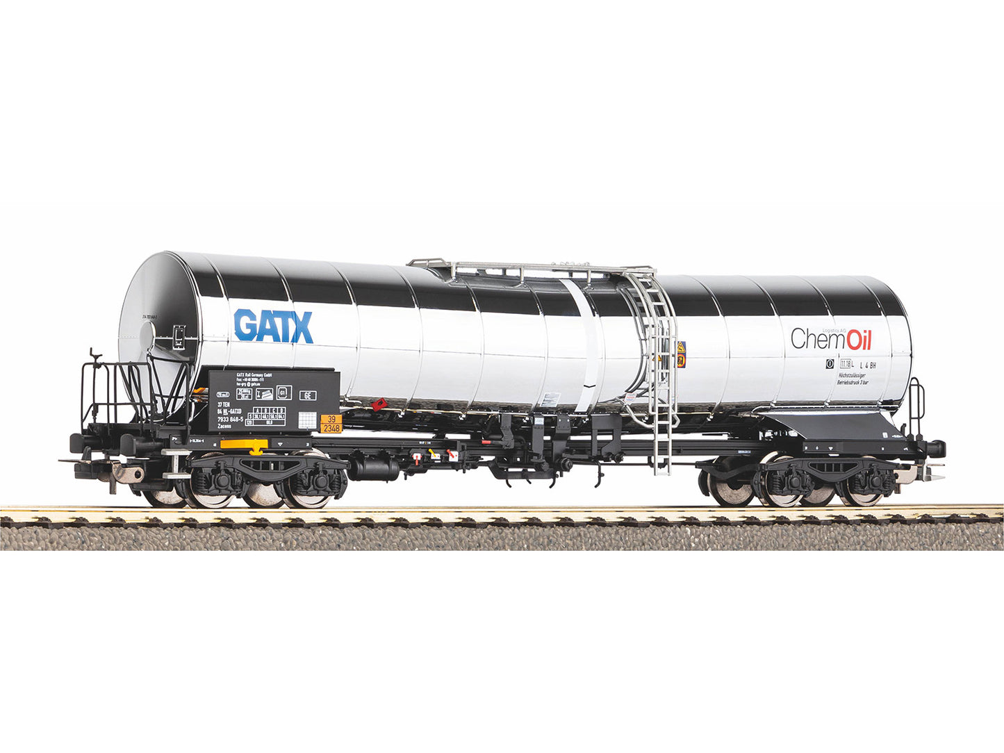 Piko Expert SBB GATX/ChemOil Bogie Tank Wagon VI PK24624 HO Gauge