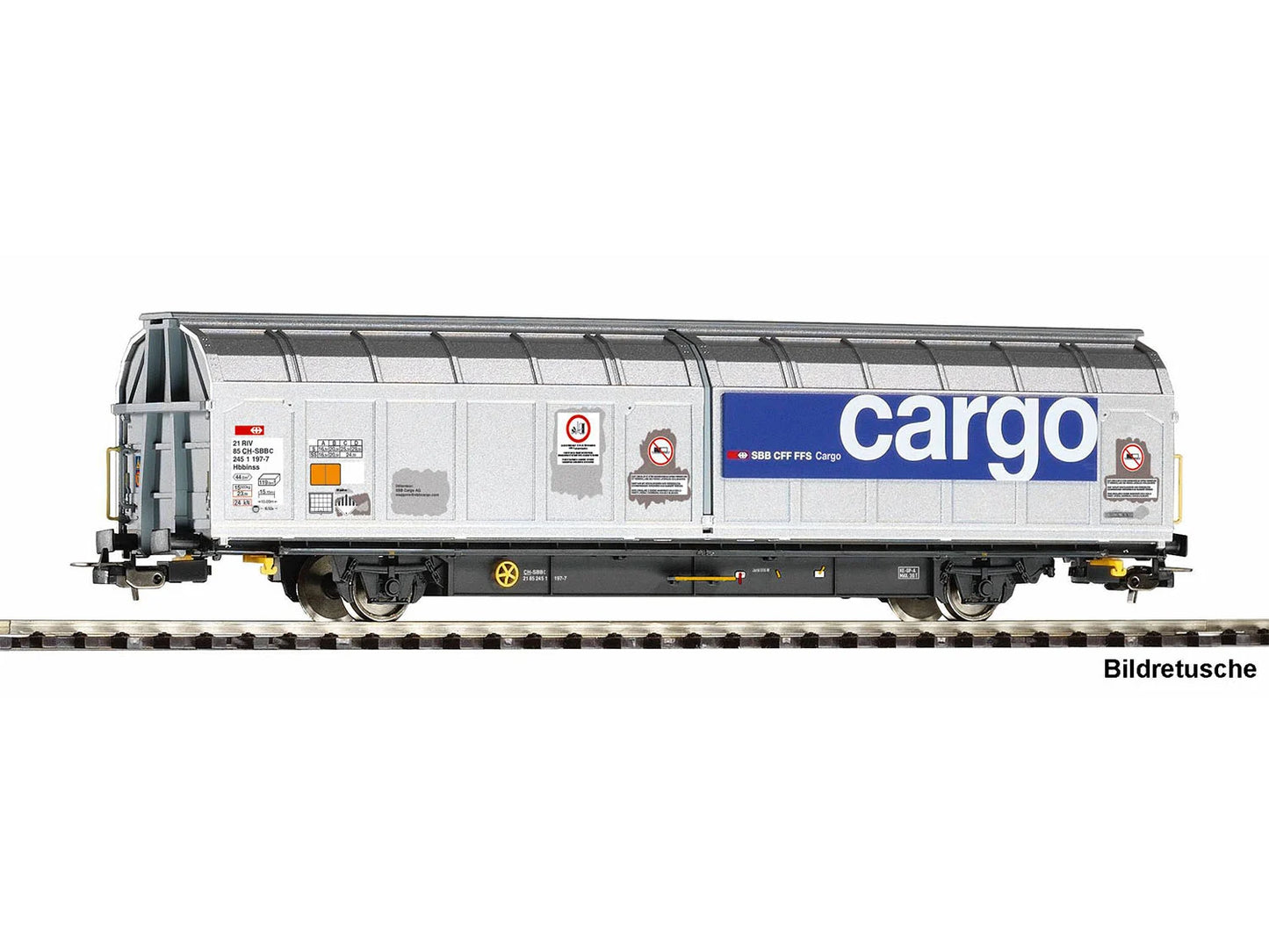 Piko 24642 Expert SBB Cargo Habillns Sliding Wall Wagon VI HO Gauge