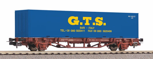 Piko Hobby FS Container Wagon w/GTS 40' Container Load V PK27700 HO Gauge