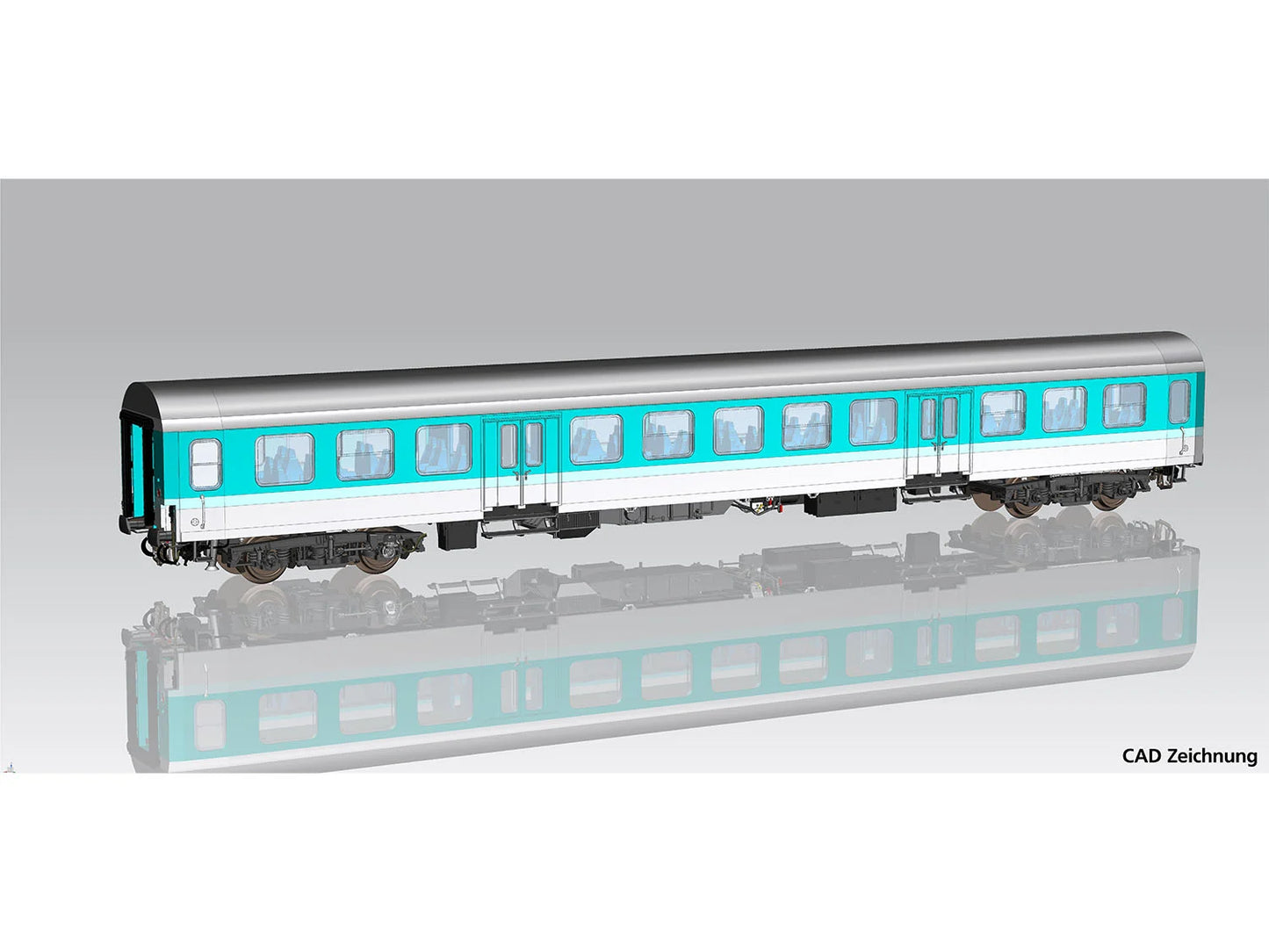 Piko Expert DBAG Halberstadter 2nd Class Coach V PK28006 HO Gauge