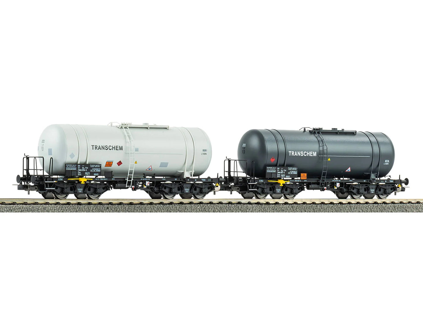 Piko Expert PL-TM 406Rb Bogie Tank Wagon Set (2) VI PK28312 HO Gauge