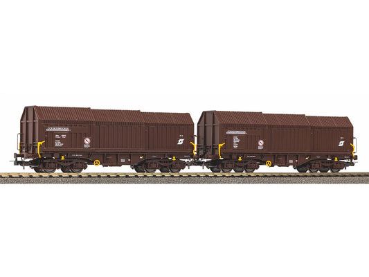 Piko Expert OBB Telescopic Hood Wagon Set (2) IV PK28317 HO Gauge
