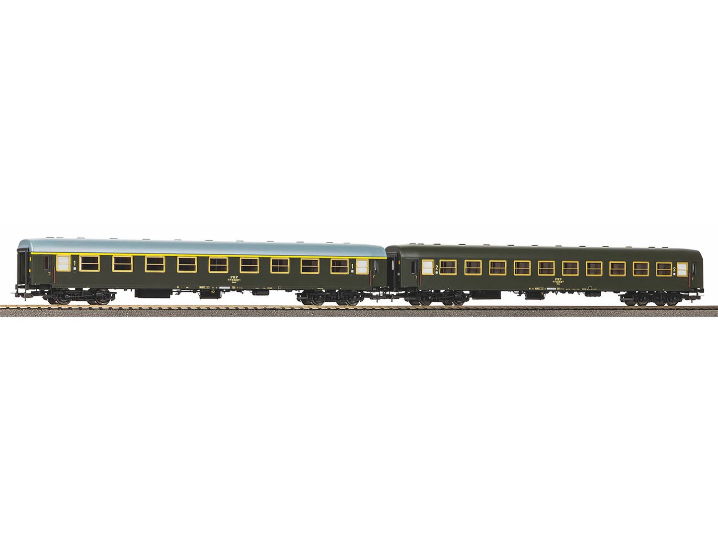 Piko Expert PKP 1st & 2nd Class Coach Set (3) IV PK28321 HO Gauge