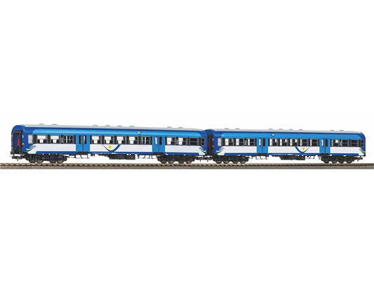 Piko Expert PKPPR 120A 2nd Class Coach Set (2) VI PK28322 HO Gauge