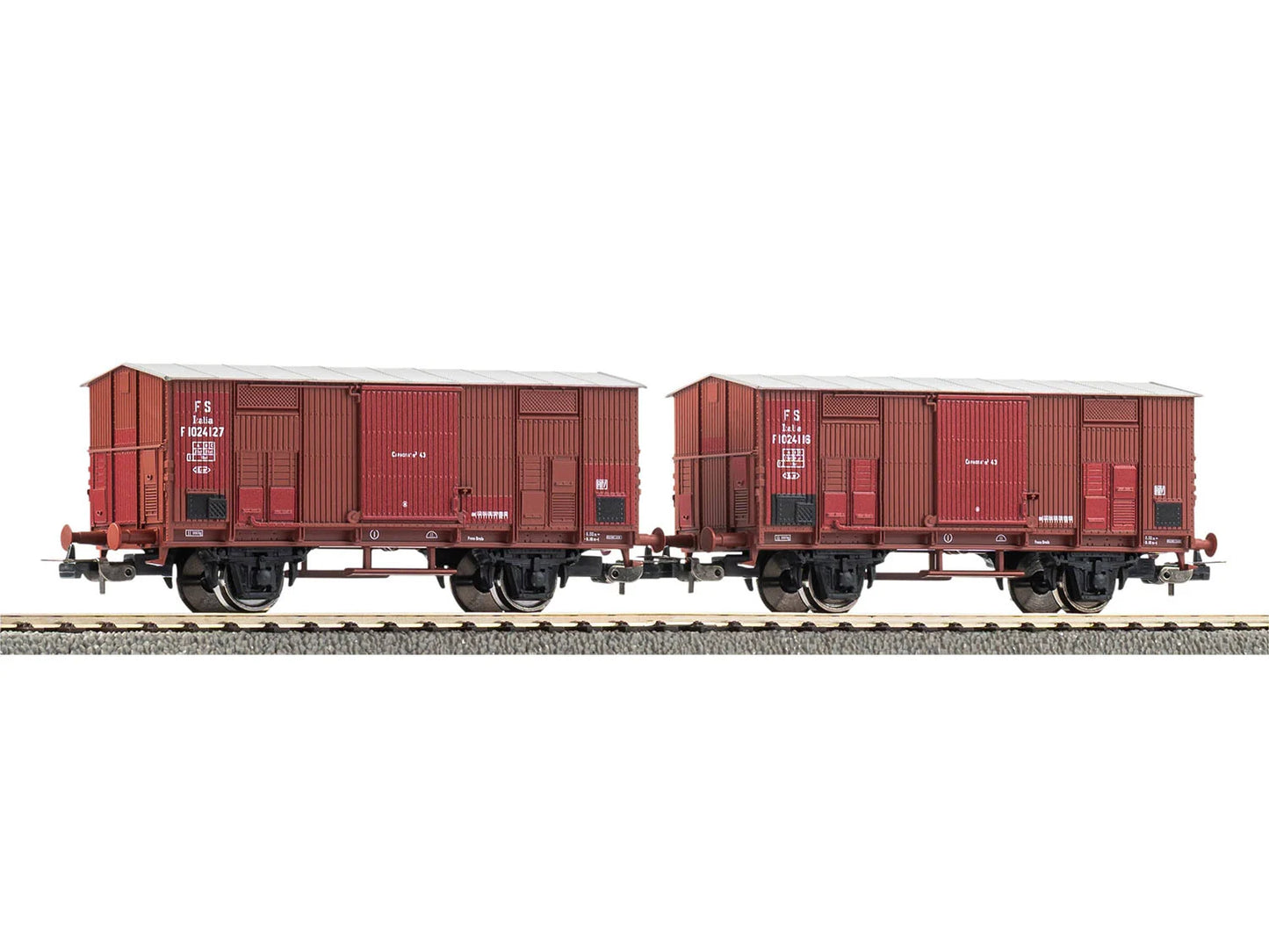 Piko Classic FS Box Wagon Set (2) III PK28328 HO Gauge