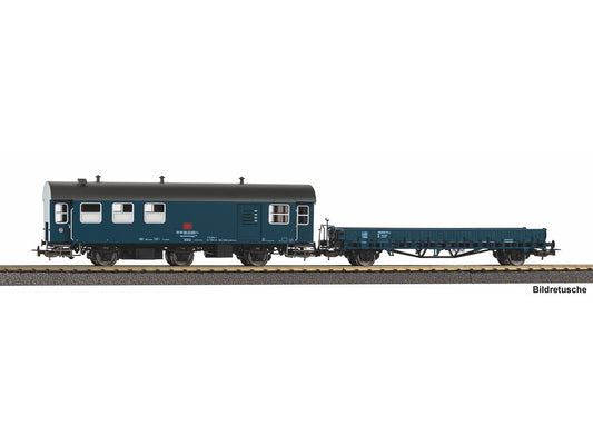 Piko 28334 Expert DB Works Train Rolling Stock Set (2) IV HO Gauge