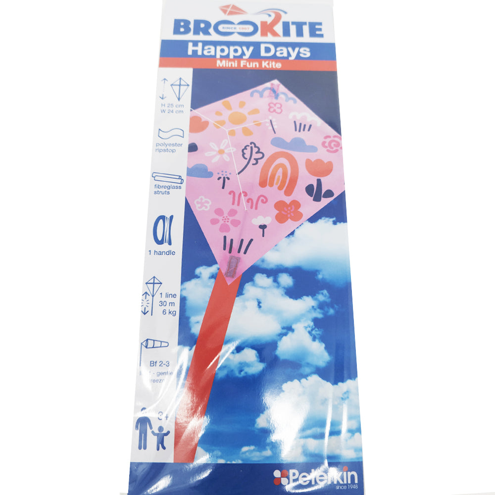 Brookite Happy Days Mini Fun Kite for Kids 25cm 30203