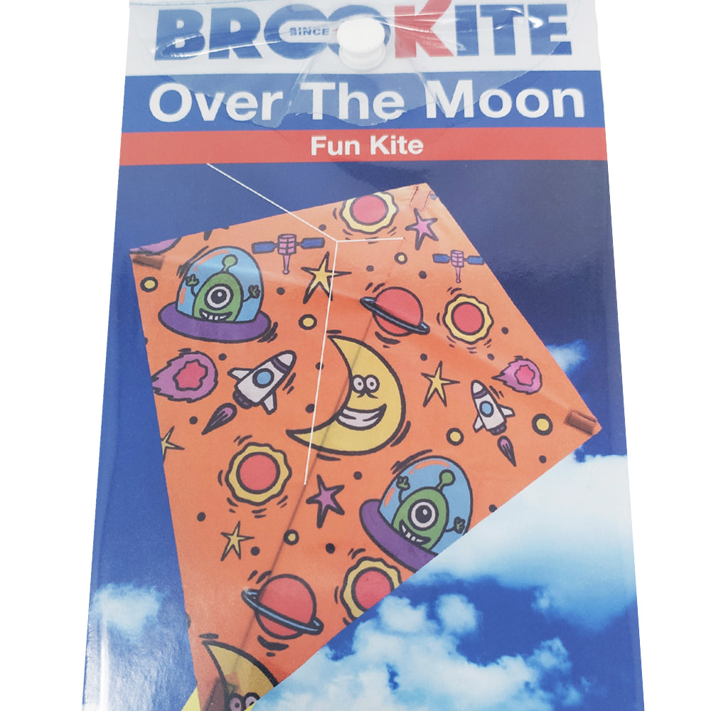 Brookite Over the Moon Fun Kite for Kids 55cm 30303