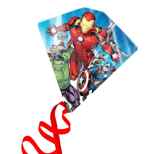 Brookite Marvel Avengers Plastic Kite - Kid's Summer Toy 30703