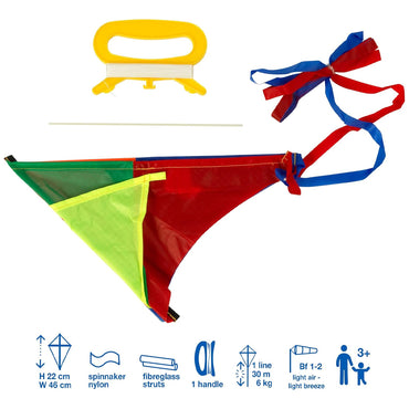 Brookite Mini Delta Kite - Kid's Summer Toy 3447