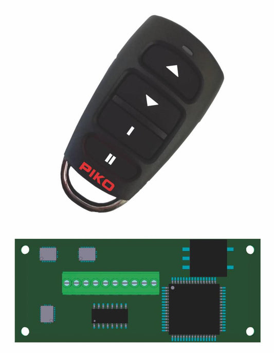 Piko RC 5a Receiver with Pocket Remote G Gauge 35040