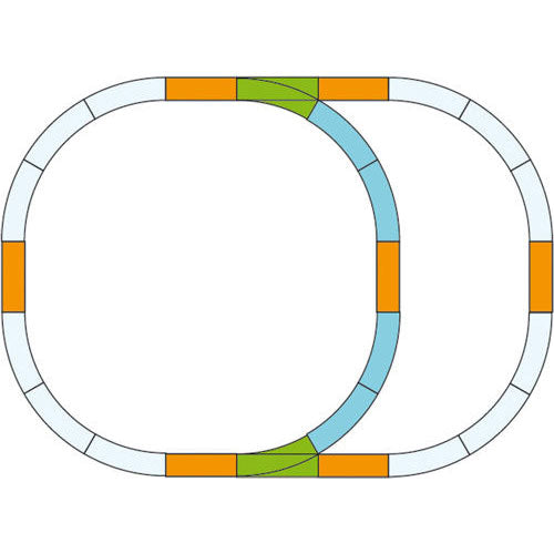 PIKO G-Track Double Oval Set G Gauge 35302