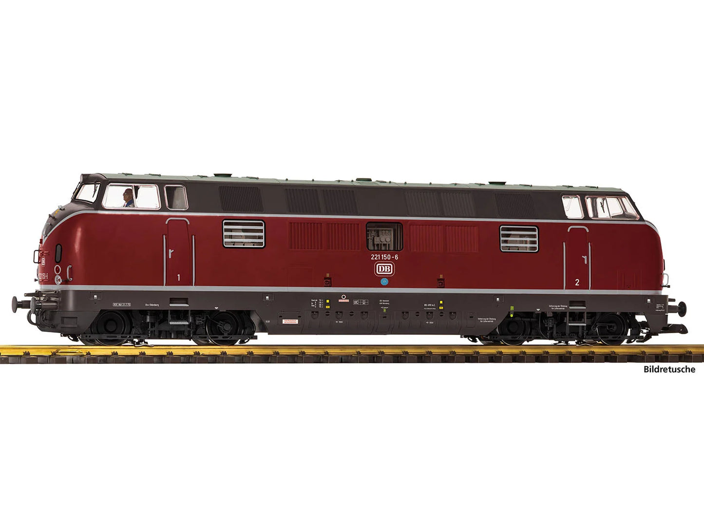 Piko DB BR221 Diesel Locomotive V (DCC-Sound) PK37461 G Gauge