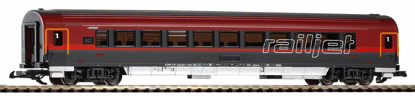 Piko OBB Railjet 1st Class Coach VI PK37666 G Gauge
