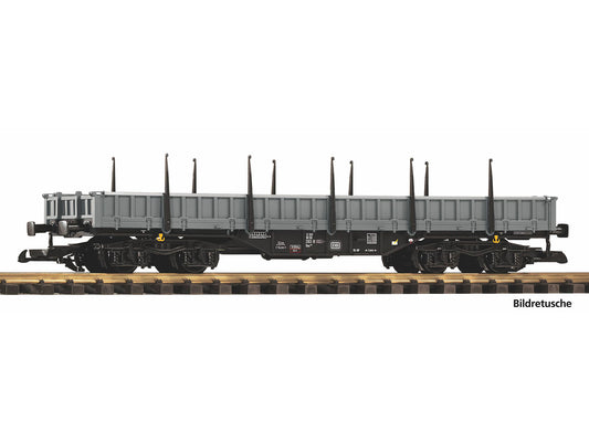 Piko 37766 DB Res-x Low Sided Bogie Stake Wagon IV G Gauge