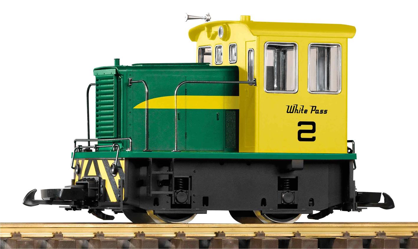 Piko WP&YR GE 25t Thumper Loco (Battery Powered RC/Sound) G Gauge PK38514