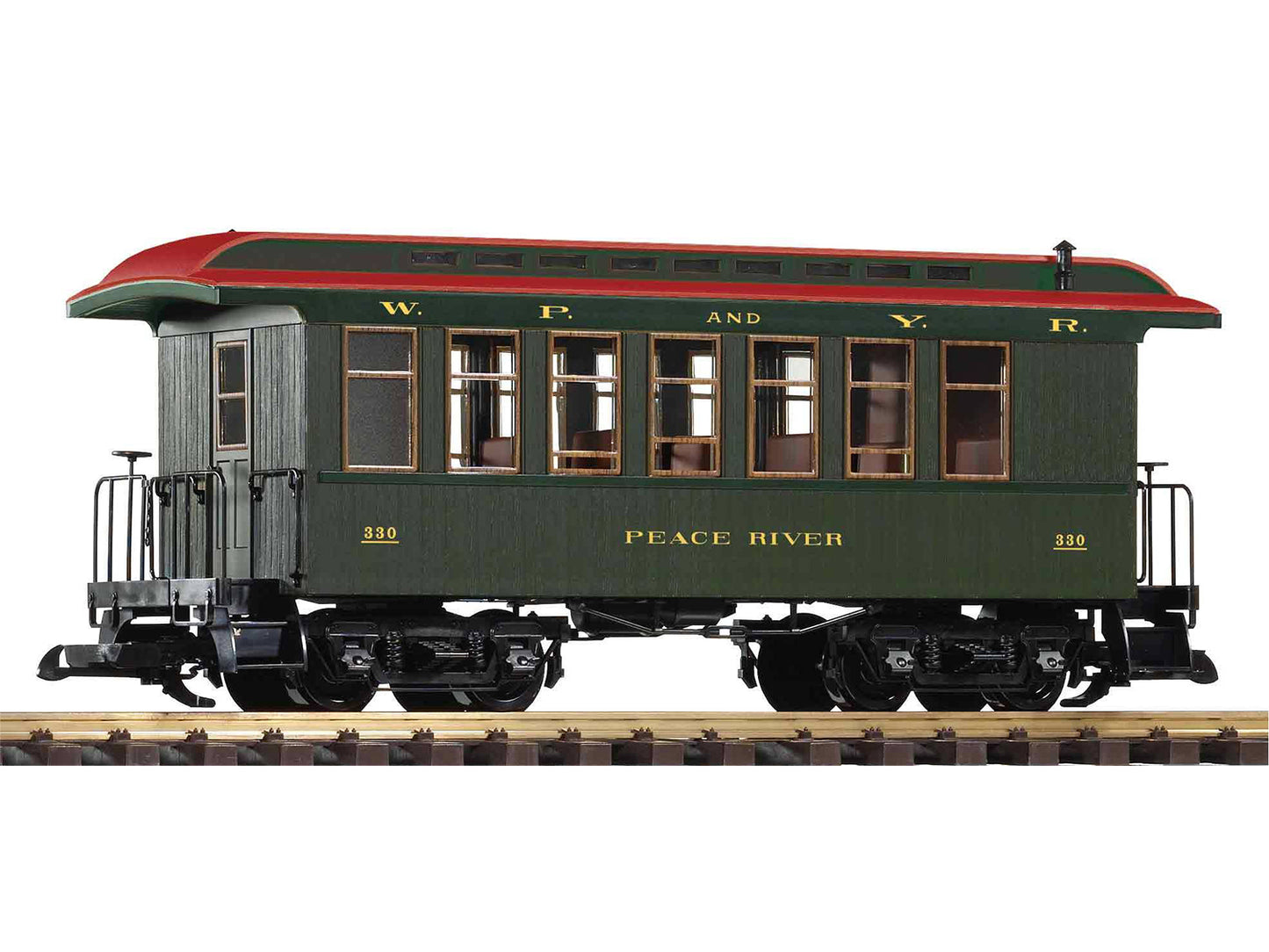 Piko WP&YR Wooden Coach 308 G Gauge PK38667