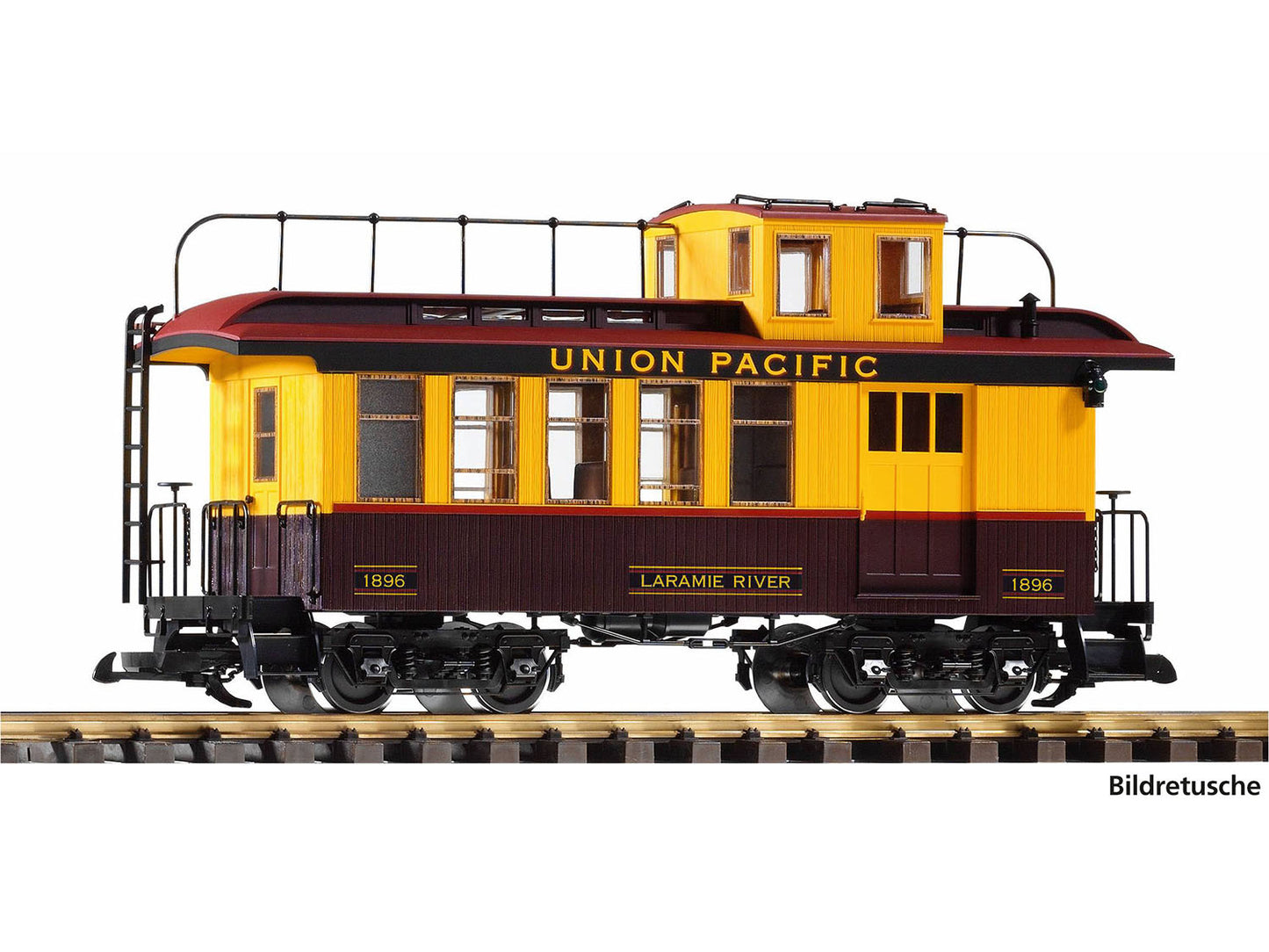 Piko Union Pacific Wood Caboose 1896 'Laramie River' PK38674 G Gauge