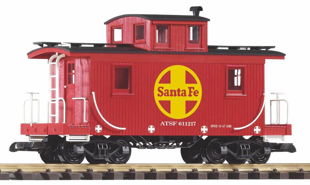 Piko Santa Fe Wood Caboose 611217 G Gauge 38896
