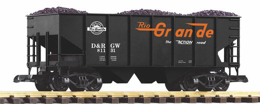 Piko Denver & Rio Grande Western Rib Sided Hopper w/Coal Load PK38917 G Scale