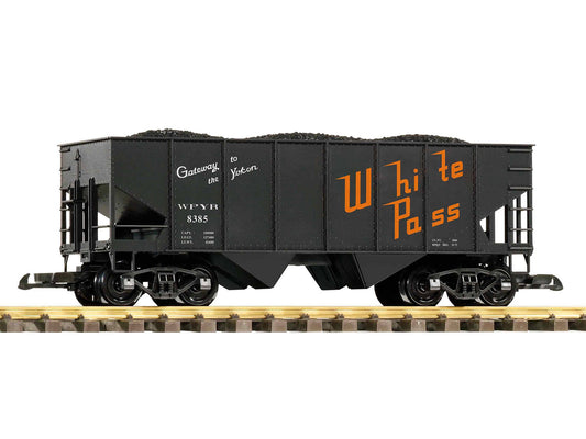 Piko WP&YR Rib Sided Bogie Hopper w/Coal Load G Gauge PK38964