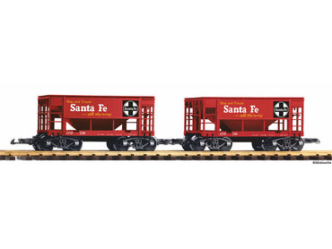 Piko Santa Fe Ore Wagon Set (2) PK38971 G Gauge