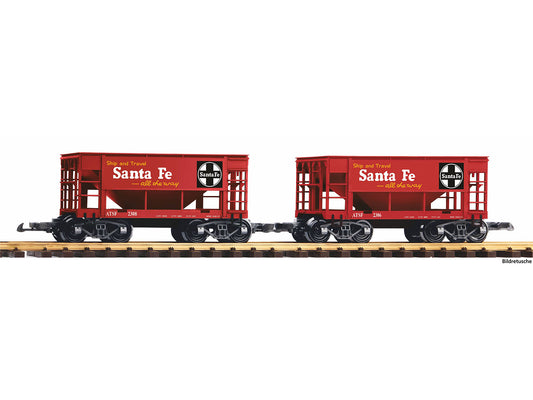 Piko Santa Fe Ore Wagon Set (2) PK38971 G Gauge