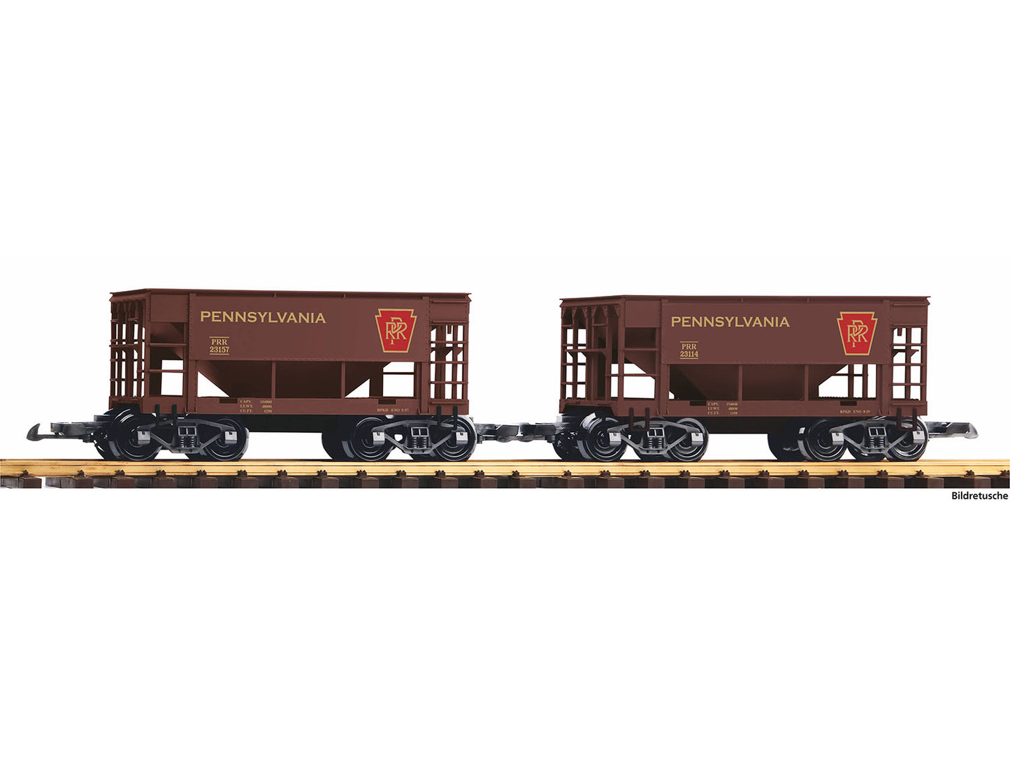 Piko PRR Ore Wagon Set (2) PK38972 G Gauge