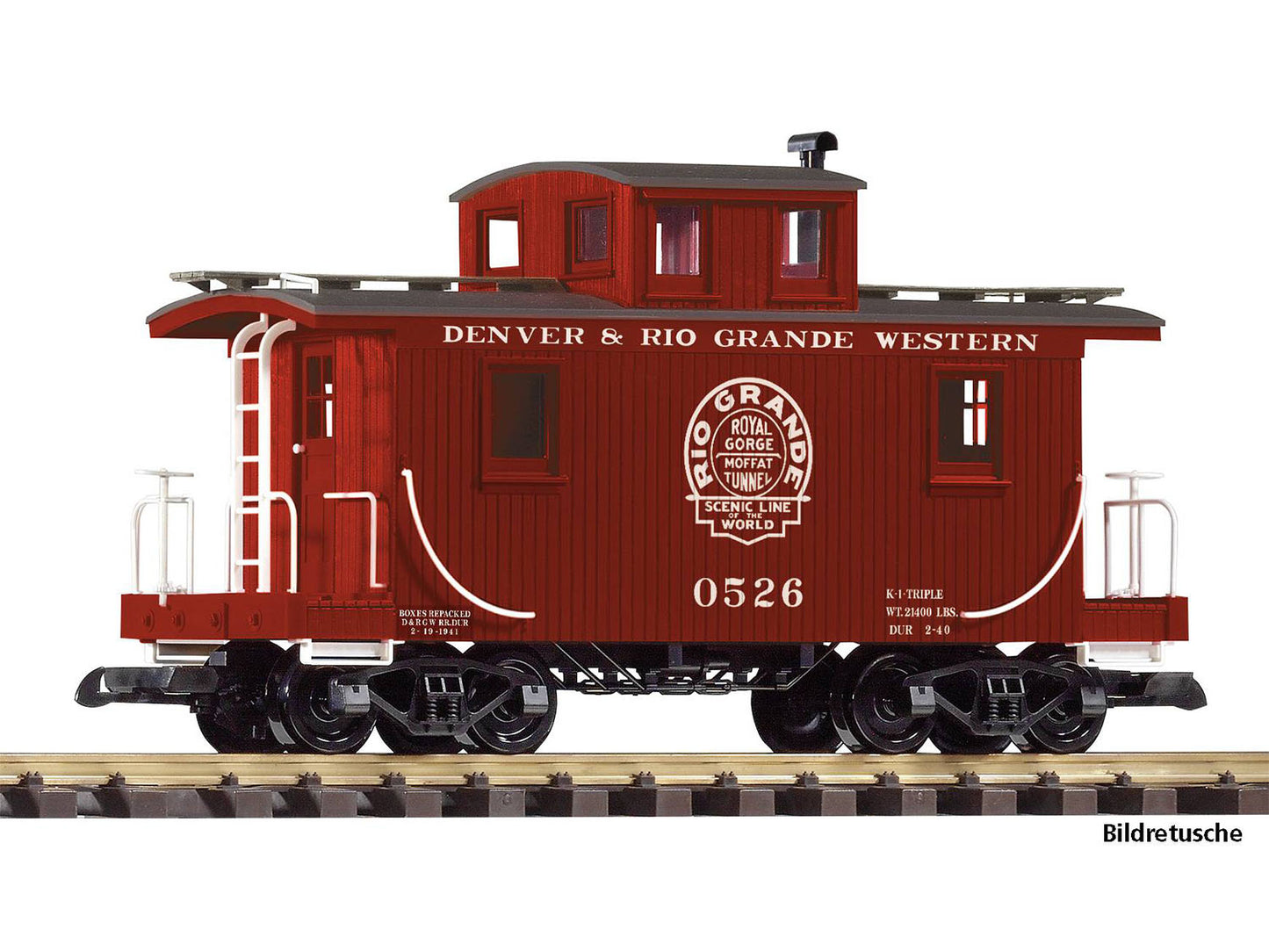 Piko D&RGW Caboose PK38976 G Gauge